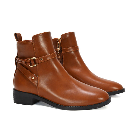 tan ankle boots, tan Chelsea ankle boots, ankle boots, Chelsea ankle boots, faux leather ankle boots