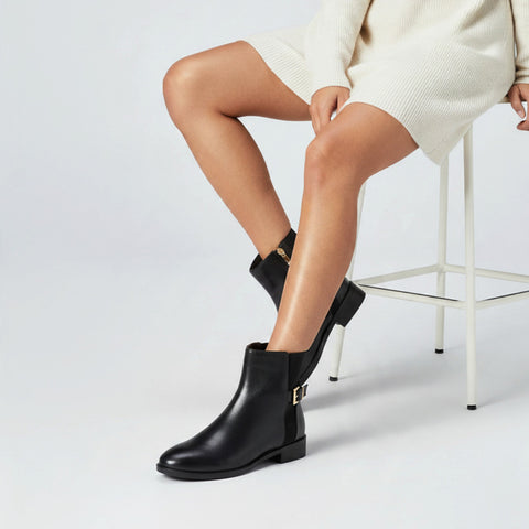ankle high boots