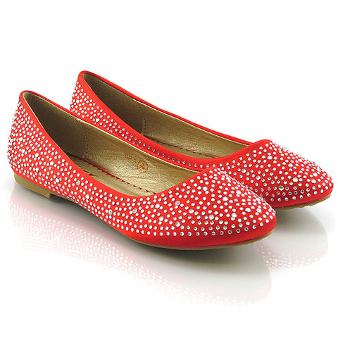 Red | XY London | Red Pumps,Red Flats,Red Ballerina Pumps