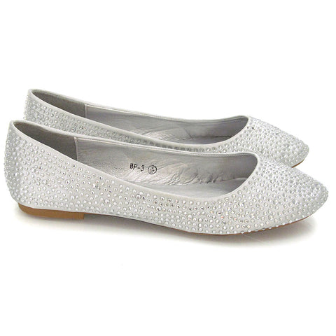Silver | XY London | Silver Pumps,Silver Flats,Silver Ballerina Pumps