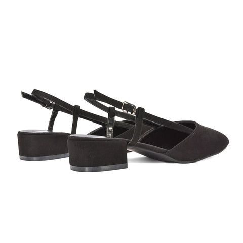 black bridal heels, black party heels, bridal heels, party heels, Square toe heels for ladies, Dressy sandals with low heel