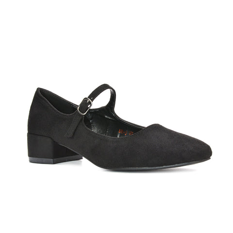black work heels, black closed toe heels, work heels, closed toe heels