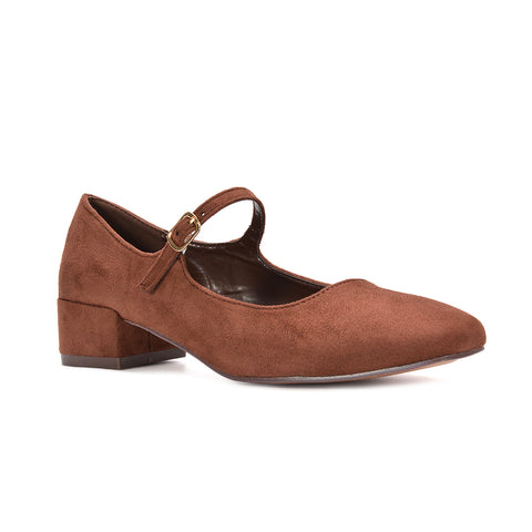 brown work heels, brown closed toe heels, work heels, closed toe heels
