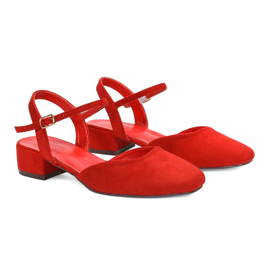 red strappy heels, red strap heels, strappy heels, strap heels, Strappy low heels for office wear, Black court shoes low heel
