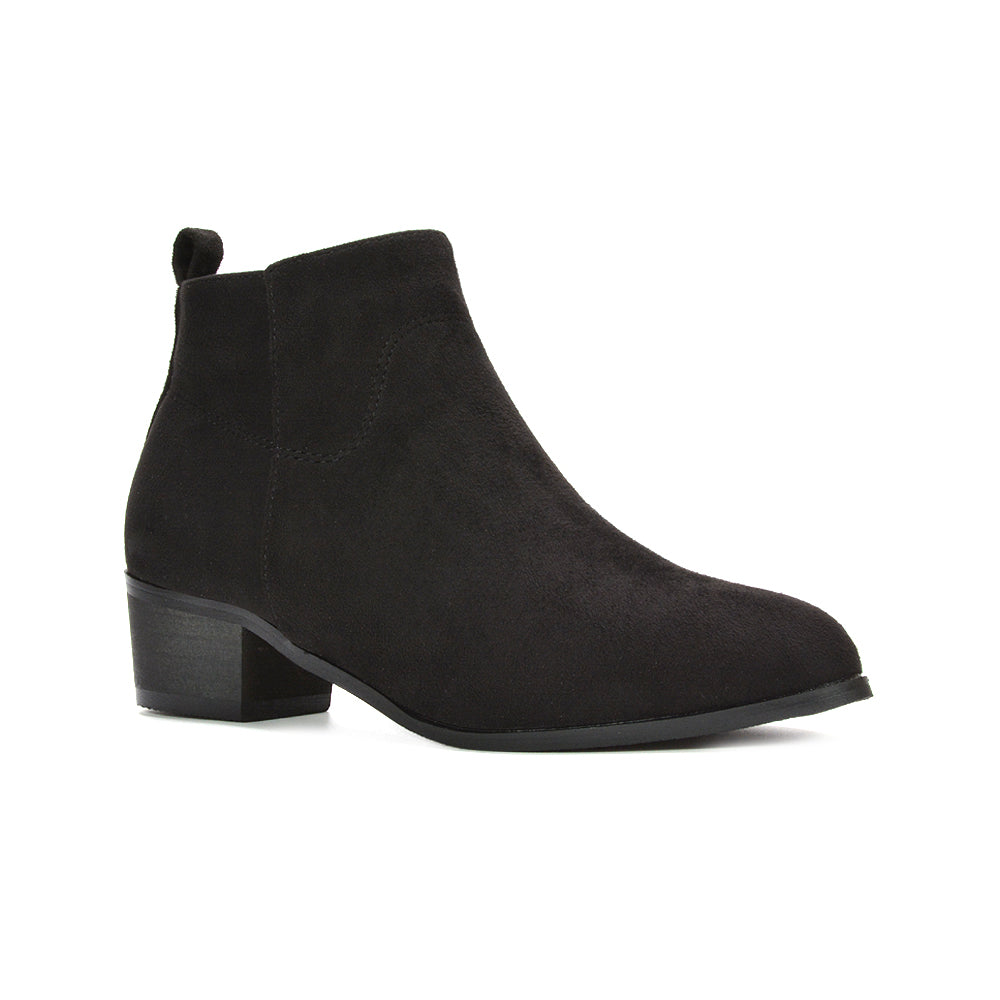 black zip up boots, black low heel boots, zip up boots, low heel boots, ladies boots, festival boots, women’s cowboy ankle boots low heel, western ankle boots with block heel, western fashion boots women, modern cowboy ankle boots, fall winter ankle boots women, comfortable block heel boots