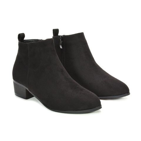 black block heel boots, black block heel ankle boots, block heel boots, block heel ankle boots, women’s western ankle boots, zip ankle boots women, fall ankle boots women, stylish western boots women