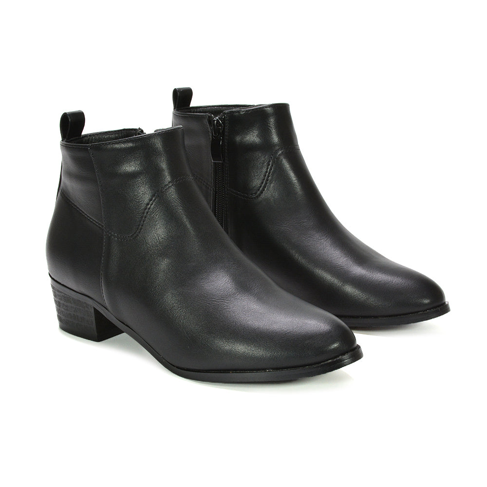 black zip up boots, black low heel boots, zip up boots, low heel boots, ladies boots, festival boots, women’s cowboy ankle boots low heel, western ankle boots with block heel, western fashion boots women, modern cowboy ankle boots, fall winter ankle boots women, comfortable block heel boots