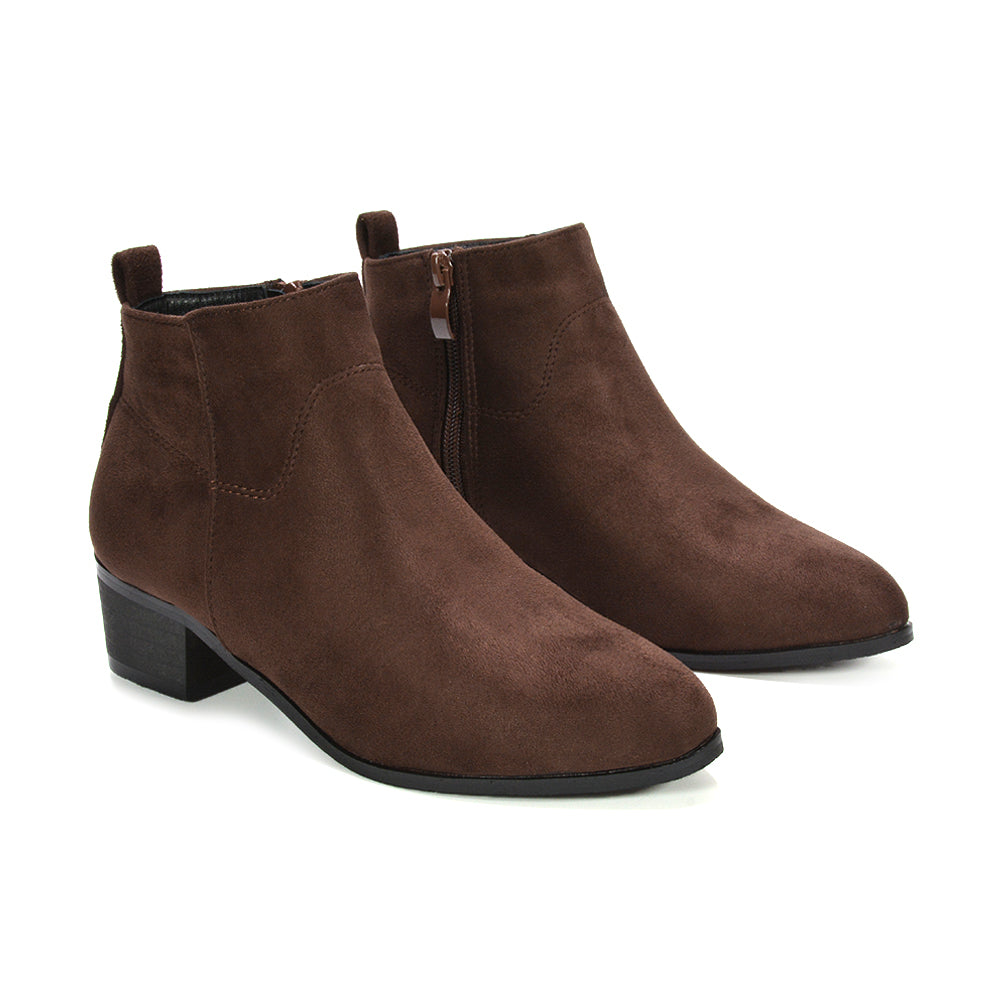 brown zip up boots, brown low heel boots, zip up boots, low heel boots, ladies boots, festival boots, women’s cowboy ankle boots low heel, western ankle boots with block heel, western fashion boots women, modern cowboy ankle boots, fall winter ankle boots women, comfortable block heel boots