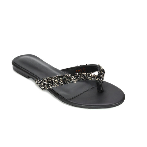 black jewel sandals women, black sparkly thong sandals for evening wear, black evening summer sandals, black open toe sandals women, black sparkly sandals for sale