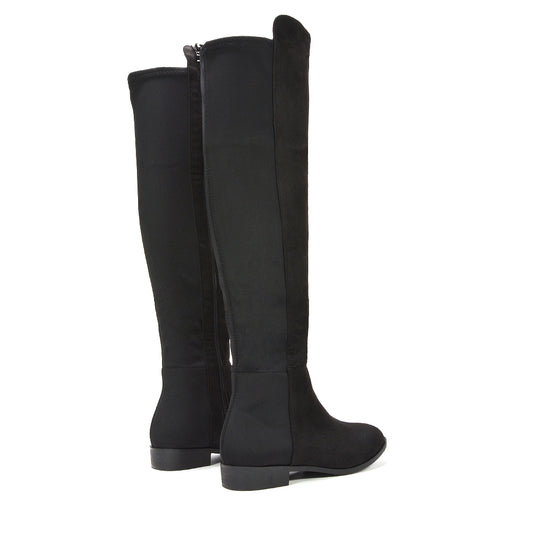 high boots flat