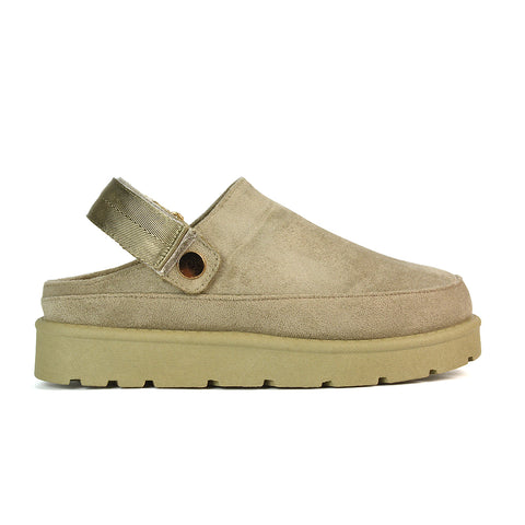 Mushroom Clogs, Mushroom Slipper Clogs, Mushroom Closed Toe Clogs, Mushroom Slingback Strap Clogs 