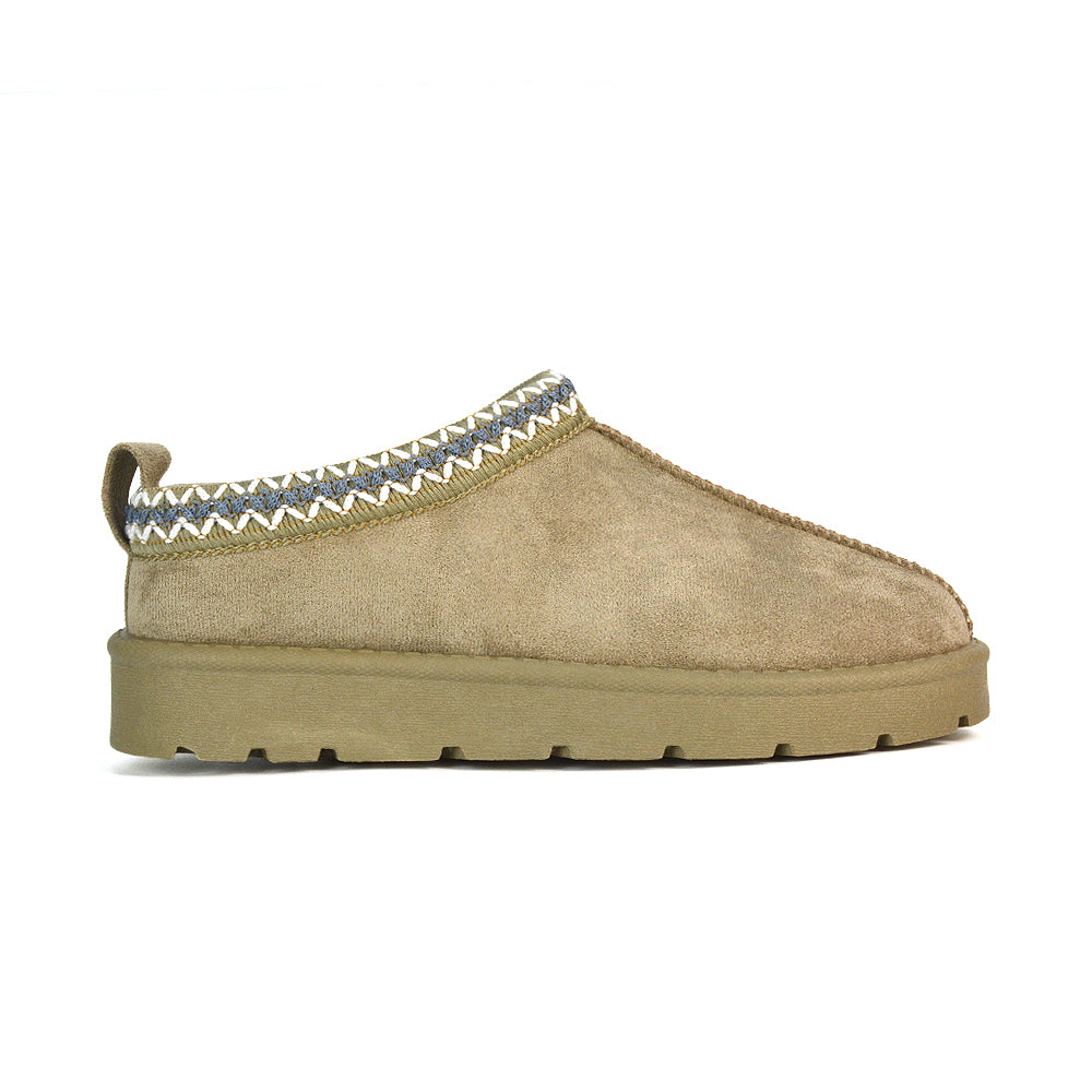 Casual Slip On Boots, Mushroom Slipper Boots With Hard Sole, Ultra Mini Ankle Boots, Mushroom Ultra Mini Ankle Boots