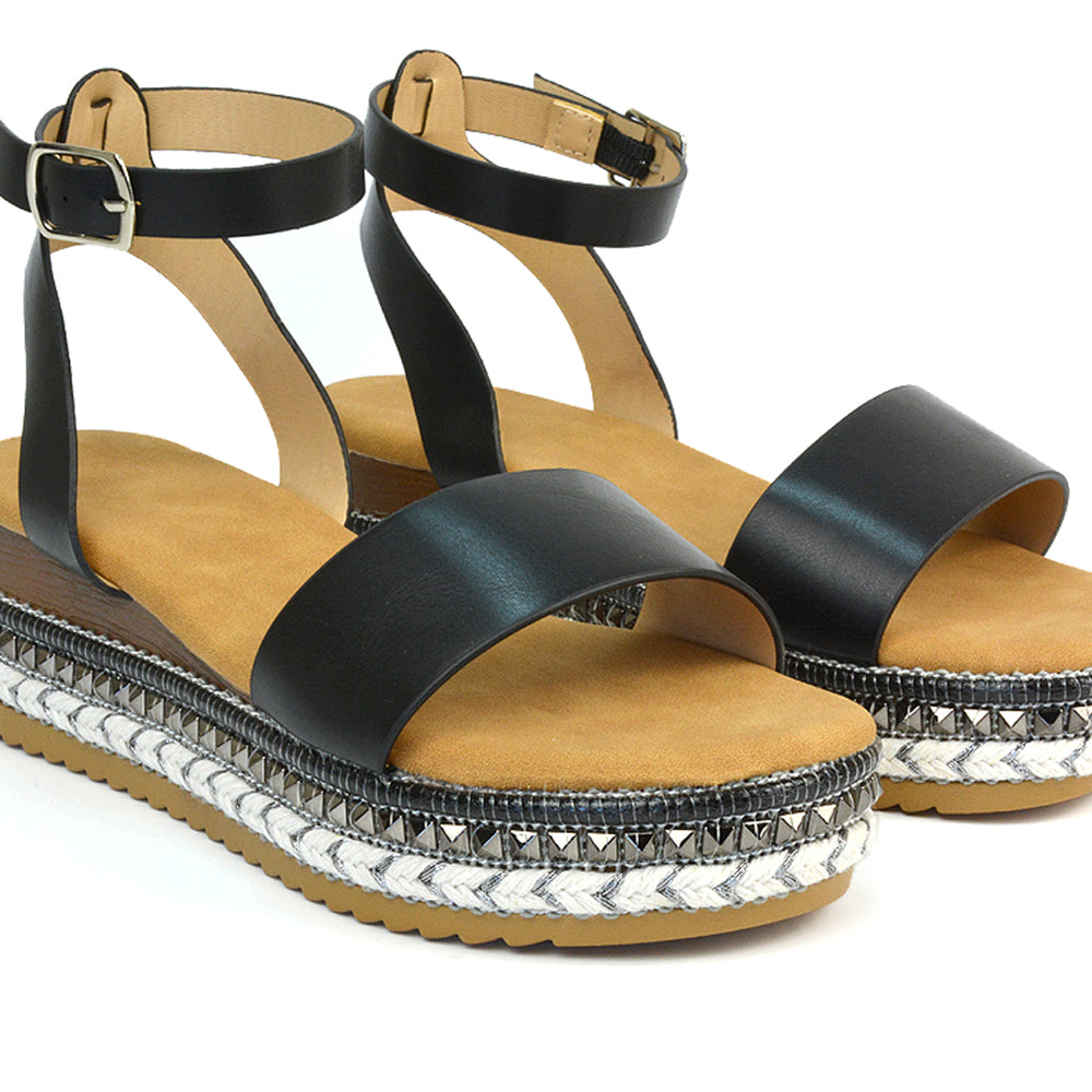 Black Flatforms, Black Wedge Heel Sandals, Flatforms, Wedge Heel Sandals