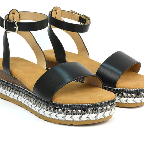 Black Flatforms, Black Wedge Heel Sandals, Flatforms, Wedge Heel Sandals