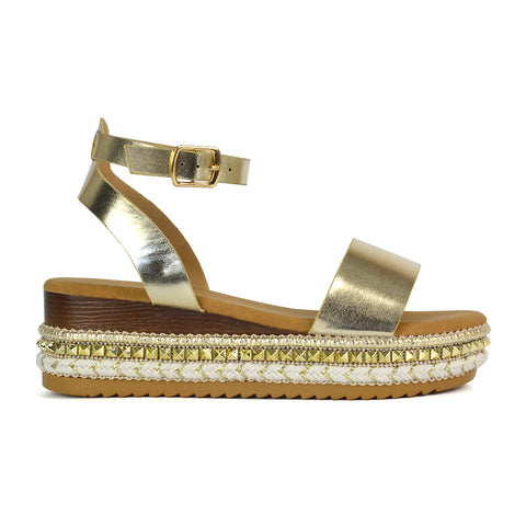 Gold Heeled Sandals, Gold Holiday Sandals, Heeled Sandals, Holiday Sandals
