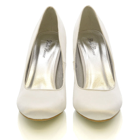 White | XY London | White  heels,White  high heels,White  court heels,White  court shoes,White  block heels