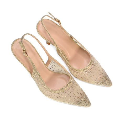 gold rhinestone high heels, gold stiletto heels, rhinestone high heels, stiletto heels, Sparkly wedding guest shoes, Holiday party shoes