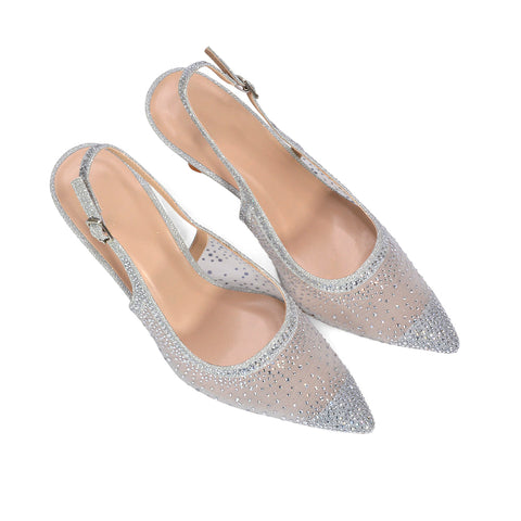 silver rhinestone high heels, silver stiletto heels, rhinestone high heels, stiletto heels, Sparkly wedding guest shoes, Holiday party shoes