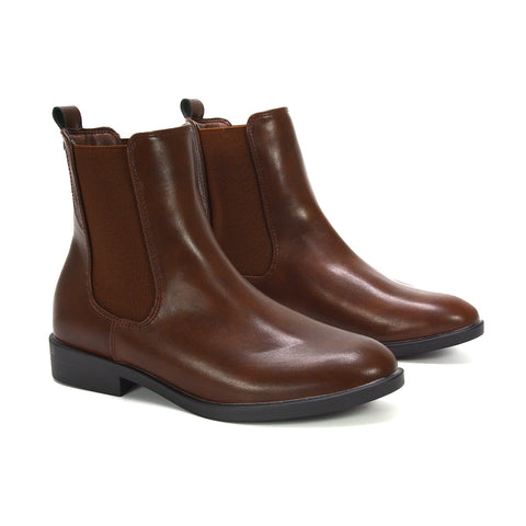 brown womens ankle boots, brown autumn boots, Women's fashion footwear, Office wear ankle boots