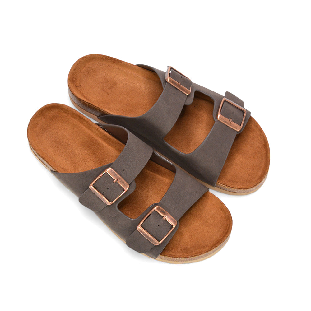 women’s slide sandals, flat sandals for women, trendy women’s slip-on sandals for summer, affordable women’s summer sandals