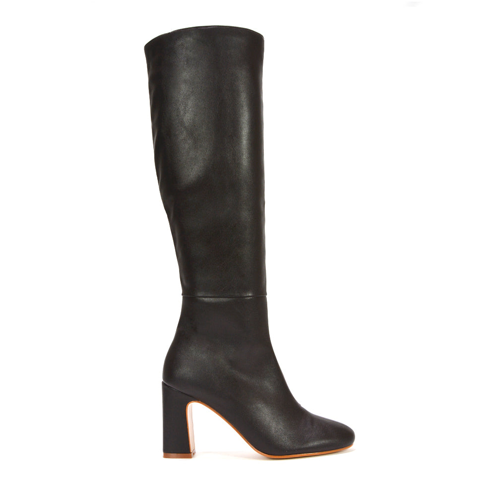 Stylish brown boots for cold weather, Best brown boots for work and casual, Where to buy brown knee high boots for women