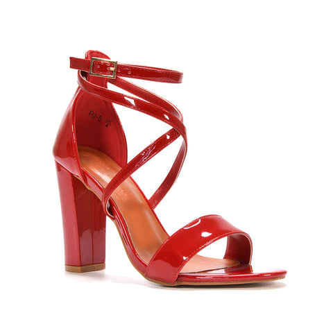 red party heels, red going out heels, party heels, going out heels