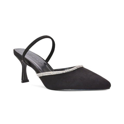 black bridal heels, black sparkly heels, Elegant Slingback Heels, Sparkly Heels for Weddings