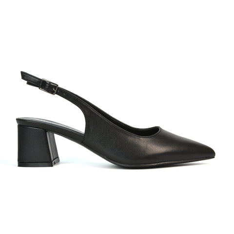 Black Faux Suede Court Heels, Black Faux Suede Court Shoes Low Heels, Court Heels, Court Shoes Low Heels