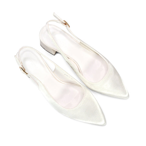 elegant ivory occasion shoes for women, pointed toe mid block heel shoes for women, classic court heels