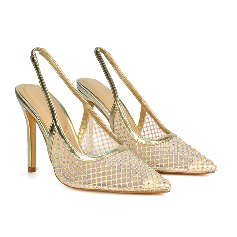 Gold Diamante Heels, Diamante Heels, Party Heels, Gold Party Heels, gold prom heels, gold prom shoes, prom heels, prom shoes
