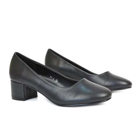 black heels, black low heels, heels, low heels