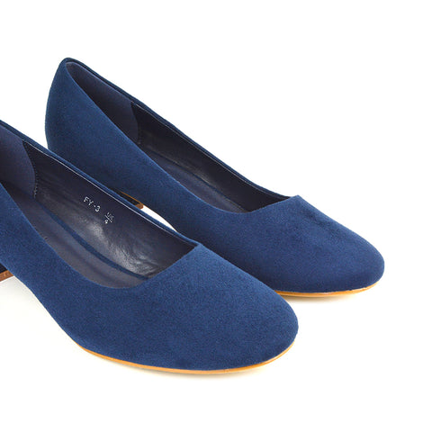 navy round toe court heels, navy court heels low, round toe court shoes, court heels low