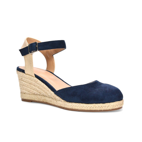 navy wedge sandals, navy espadrille sandals, wedge sandals, espadrille sandals