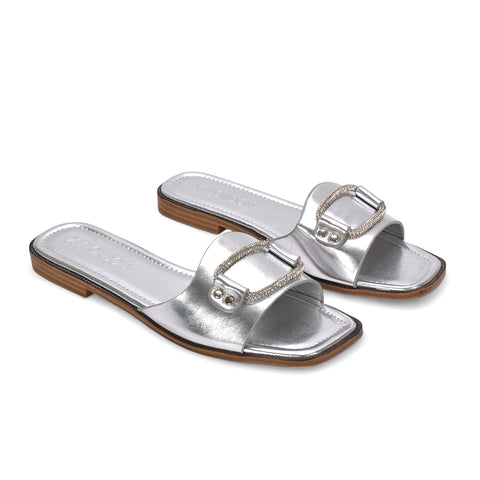 silver holiday sandals, silver holiday shoes, holiday sandals, holiday shoes