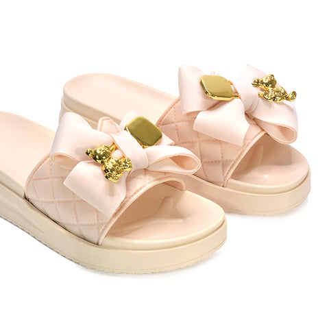 beige slip on flatform sandals, beige summer sandals, slip on flatform sandals, womens summer sandals