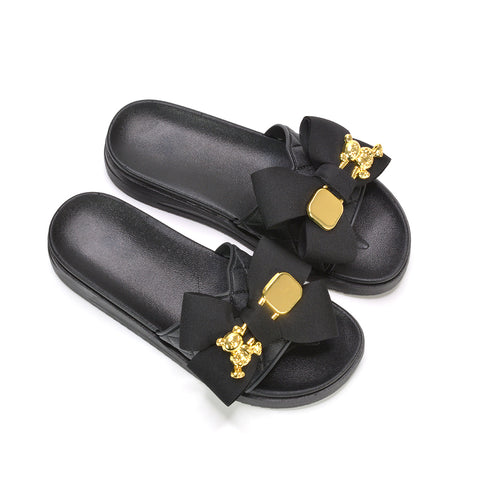 black flatform slides, black chunky sandals, flatform slides, chunky sandals, women's summer shoes