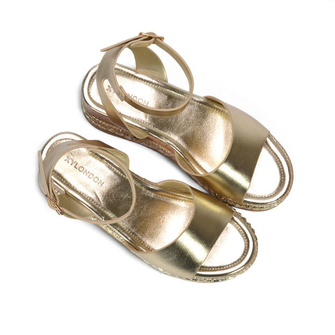 gold espadrille wedges new arrival, Trendy gold espadrille heels for beach vacations, gold vacation sandals for women