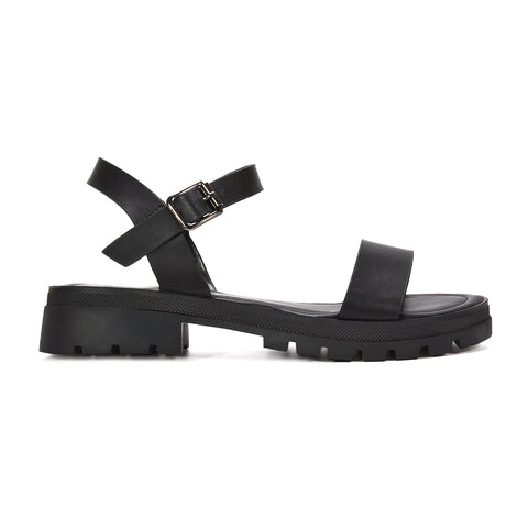 black strappy platform sandals, women’s black strappy chunky platform sandals, black everyday casual sandals, black chunky sandals, comfortable black platform sandals for all day wear