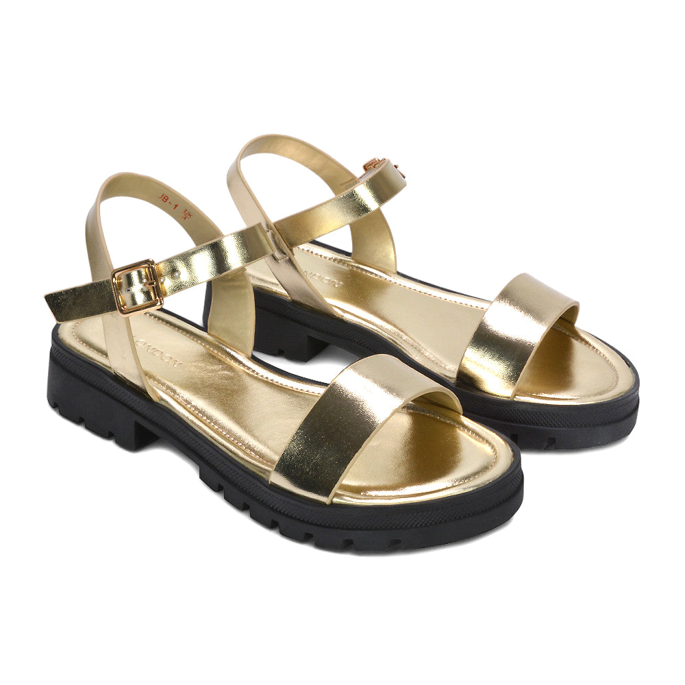 metallic gold sandals women, stylish gold strappy sandals for party outfits, gold beach holiday sandals, trendy metallic sandals 2026, stylish yet comfortable gold sandals