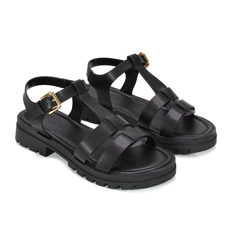 ankle buckle gladiator sandals, flat gladiator sandals with ankle strap, women’s gladiator sandals sale UK, boho chunky gladiator sandals, edgy platform sandals women, black strappy sandals