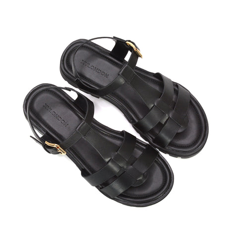 chunky lace-up gladiator sandals women, platform gladiator sandals, chunky sandals free delivery UK, boho chunky gladiator sandals, edgy platform sandals women, black holiday sandals