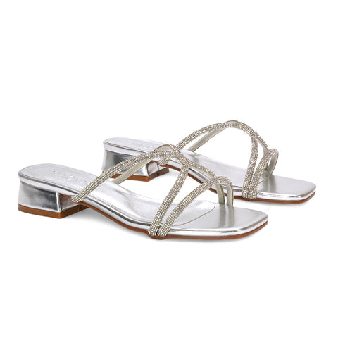 silver low heels, silver low block heels, low heels, low block heels