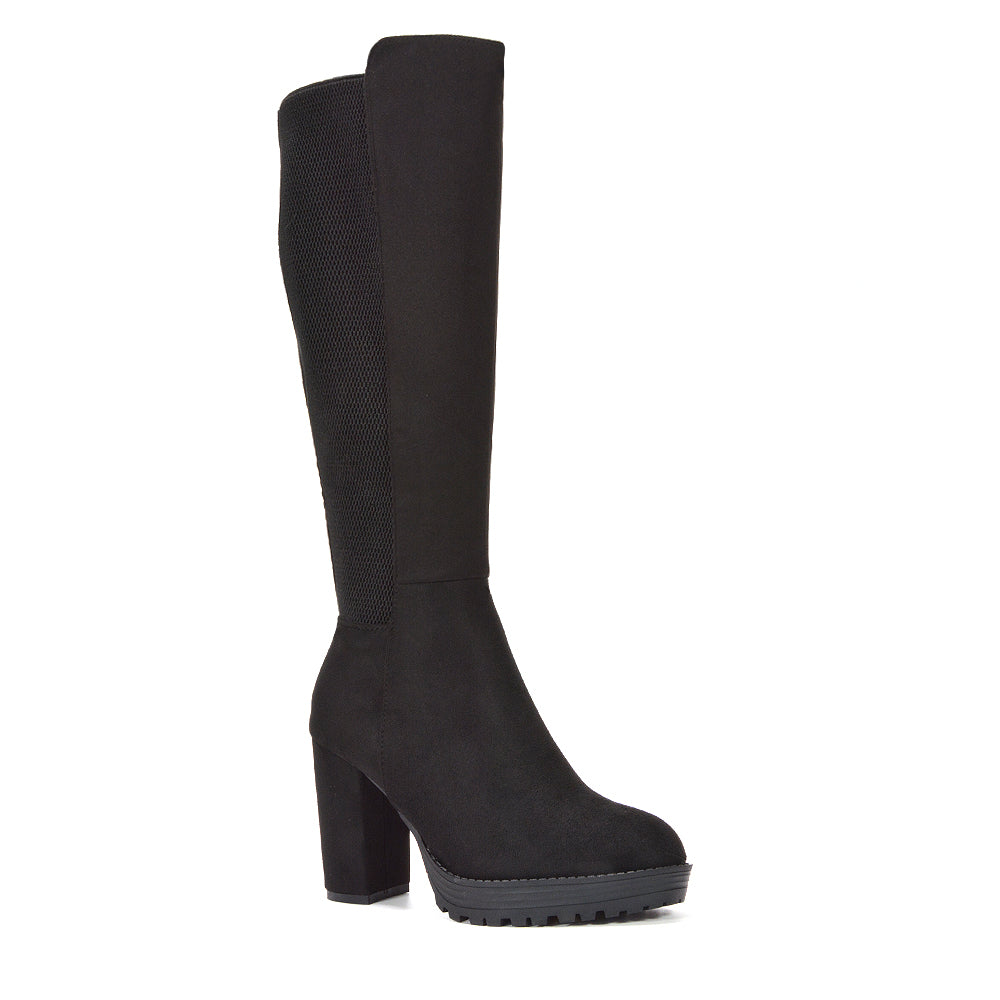 women smart boots, women office boots, women evening boots,