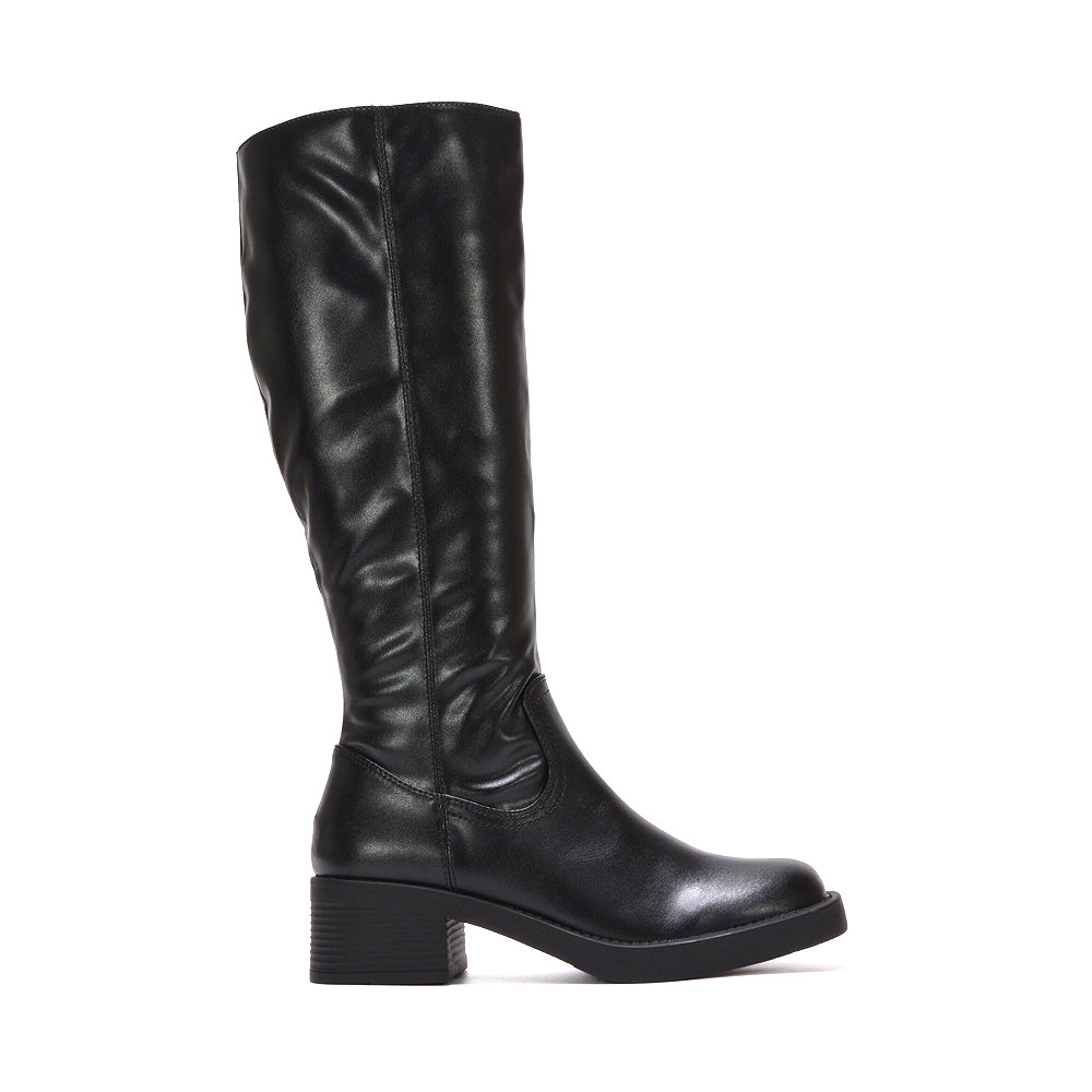 black knee high boots for women, classic black winter boots women, knee high boots, winter boots, womens knee high boots