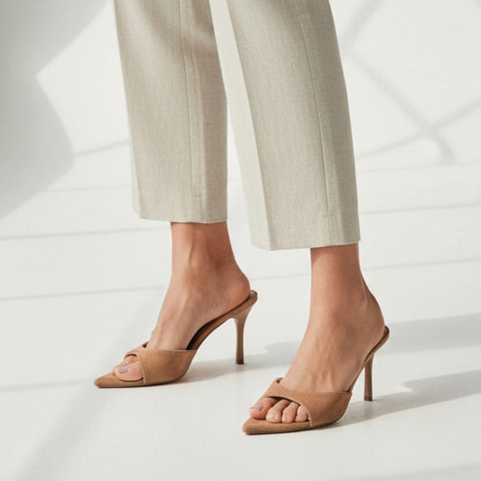 slip on high heels