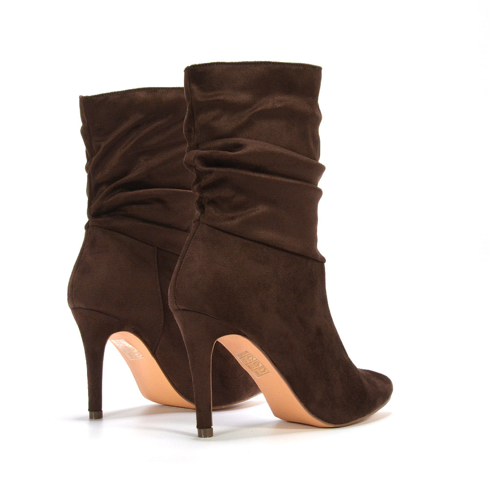 women’s heeled ankle boots, ruched high heel boots for night out outfits, ruched high heel boots for night out outfits, luxury style ankle boots