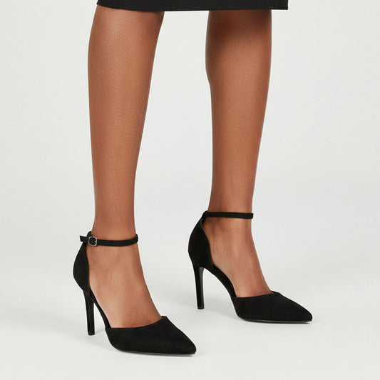 black prom heels, black stilettos