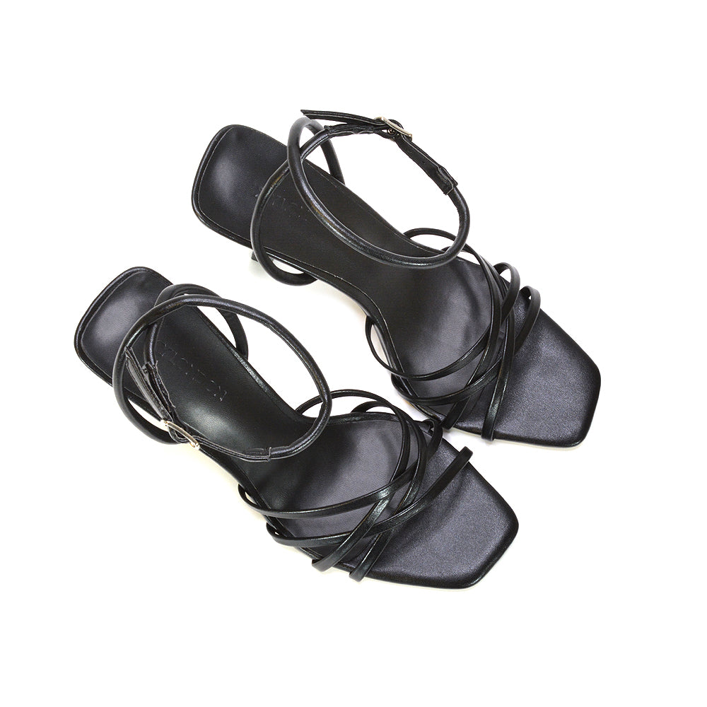 Black occasion heels online, Black prom heels, Comfortable black square toe heels, Black party heels