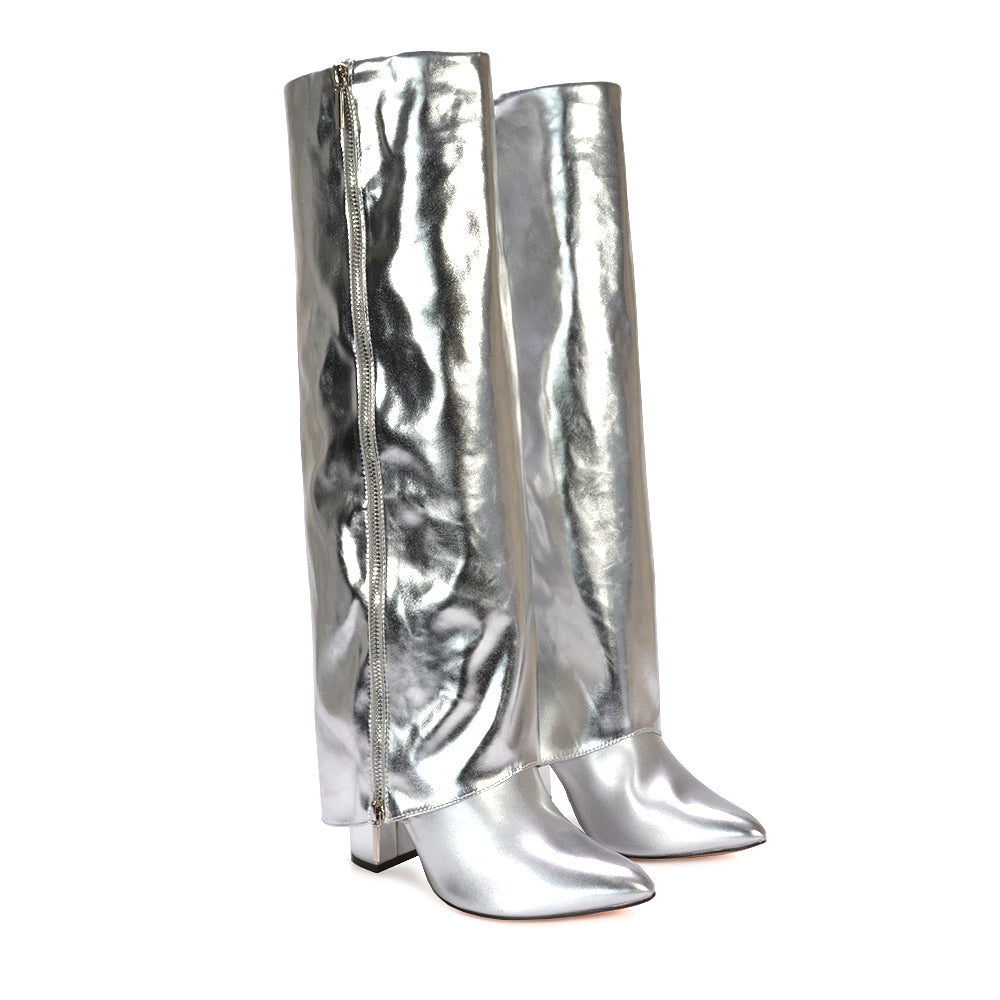 silver festival boots, silver festival shoes, festival boots, festival shoes