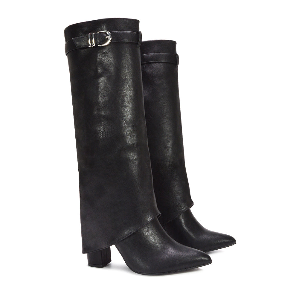 black going out boots, women's black boots, going out boots, womens boots, Gift for her winter boots, Outdoor fashion boots